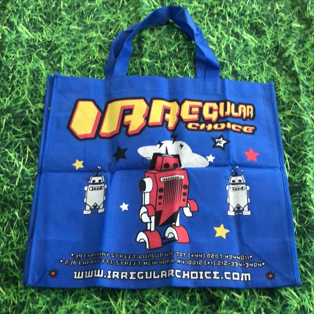 Irregular Choice non-woven woven shopping bag